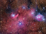 Ngc 6559 Nebula in Sagittarius Photographic Print by Robert Gendler