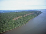 Palisade Cliffs Along the Hudson River, New Jersey, USA Fotografie-Druck von Jim Wark