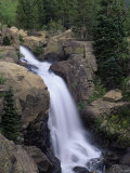 Alberta Falls, Rocky Mountains National Park, Colorado, USA Fotografisk tryk af Adam Jones