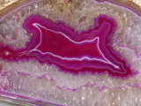 Agate Quartz Geode Face, Brazil Photographic Print by Albert Copley