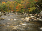 Swift River in Autumn, White Mountains National Forest, New Hampshire, USA Photographic Print by Adam Jones