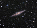 Edge-On View of the Ngc 891 Spiral Galaxy in Andromeda Photographic Print by Robert Gendler