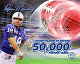 Peyton Manning 50,000 Yards Photo