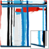 Blue Strokes Prints by NaxArt 