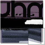 Letter Purple Prints by  NaxArt
