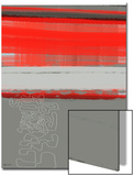 Abstract Red 1 Poster by  NaxArt