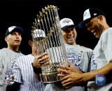 Andy Pettitte, Jorge Posada, Derek Jeter, & Mariano Rivera Game Six of the 2009 MLB World Series Photographie