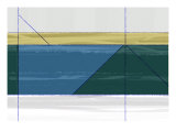 Green Triangle Kunstdruck von  NaxArt