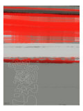 Abstract Red 1 Kunstdrucke von  NaxArt
