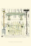 Garden Bench Prints by Ginny Joyner