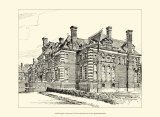 English Architecture II Poster av Reginald Blomfield English Architecture II Poster av Reginald Blomfield