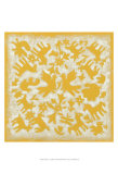 Folk Story in Yellow Print by Chariklia Zarris