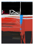 Blue Mark Pósters por NaxArt Blue Mark Pósters por NaxArt