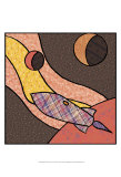 Patchwork Planets II Prints by Charles Swinford
