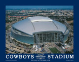 First Inaugural Game, Cowboys Stadium, Arlington, Texas, September 20,2009 Poster