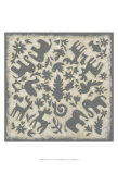 Folk Story in Grey Art by Chariklia Zarris