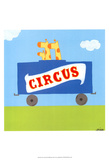 Circus Train II Art by June Erica Vess
