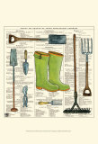 Garden Boots Posters par Ginny Joyner