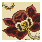 Paprika Floral II Posters par June Erica Vess