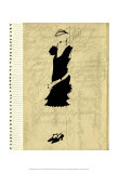 Flapper Fashion III Reprodukcje autor Elissa Della-piana