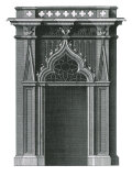 Gothic Doorcase, 1741 Giclee Print by Batty Langley