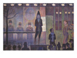 Circus Sideshow, 1887 Giclee Print by Georges Seurat