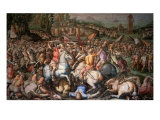Assault on Pisa, 1565 Impressão giclée por Giorgio Vasari Assault on Pisa, 1565 Impressão giclée por Giorgio Vasari