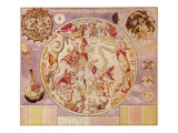 The Southern Sky, 1700 Giclee Print by Carel Allard