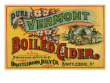 Cider Label Giclée-tryk