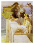 At Aphrodite’S Cradle, 1908 Giclee Print by Sir Lawrence Alma-Tadema