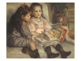 Portrait of Children, 1895 Giclee Print by Pierre-Auguste Renoir