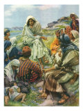 Sermon on the Mount, 1922 Lámina giclée por Harold Copping Sermon on the Mount, 1922 Lámina giclée por Harold Copping