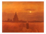 The Old Tower in the Fields, 1884 Gicléedruk van Vincent van Gogh The Old Tower in the Fields, 1884 Gicléedruk van Vincent van Gogh