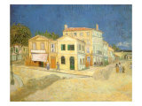 Vincent's House at Arles, 1888 reproduction procédé giclée par Vincent van Gogh
