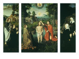 Baptism of Christ, 1505 Giclee Print by Gerard David