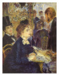 Talking in a Café, 1876 Giclee Print by Pierre-Auguste Renoir