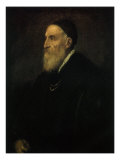 Titian Self-Portrait, 1572 Reproduction procédé giclée par  Titian