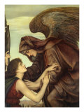 Angel of Death, 1890 reproduction procédé giclée par Evelyn De Morgan