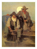 The Pay Stage, 1909 Giclee Print by Newell Convers Wyeth