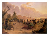 Medicine Dance, 1848 Giclee Print by Seth Eastman