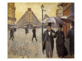 Paris Street; a Rainy Day, 1877 Giclee Print by Gustave Caillebotte