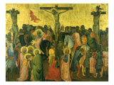 Crucifixion, 1390 Giclee Print by Agnolo Gaddi