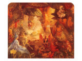 The Captive Robin, 1880 Reproduction procédé giclée par John Anster Fitzgerald