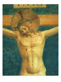 Saint Dominic with the Crucifix Giclee Print by  Fra Angelico