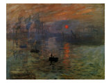 Impression: Sunrise 1873 Giclee Print by Claude Monet