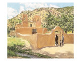 Oferta Para San Esquipula, 1918 Giclee-vedos tekijänä Walter Ufer