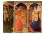 The Annunciation, 1400 Giclee Print by  Fra Angelico