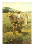 The Scythers, 1908 Giclee Print by Newell Convers Wyeth