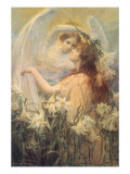 The Angel’S Message, 1905 Giclee Print by George Hillyard Swinstead