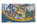 Map Showing Ptolemy 1507 Giclee Print by Martin Waldseemuller